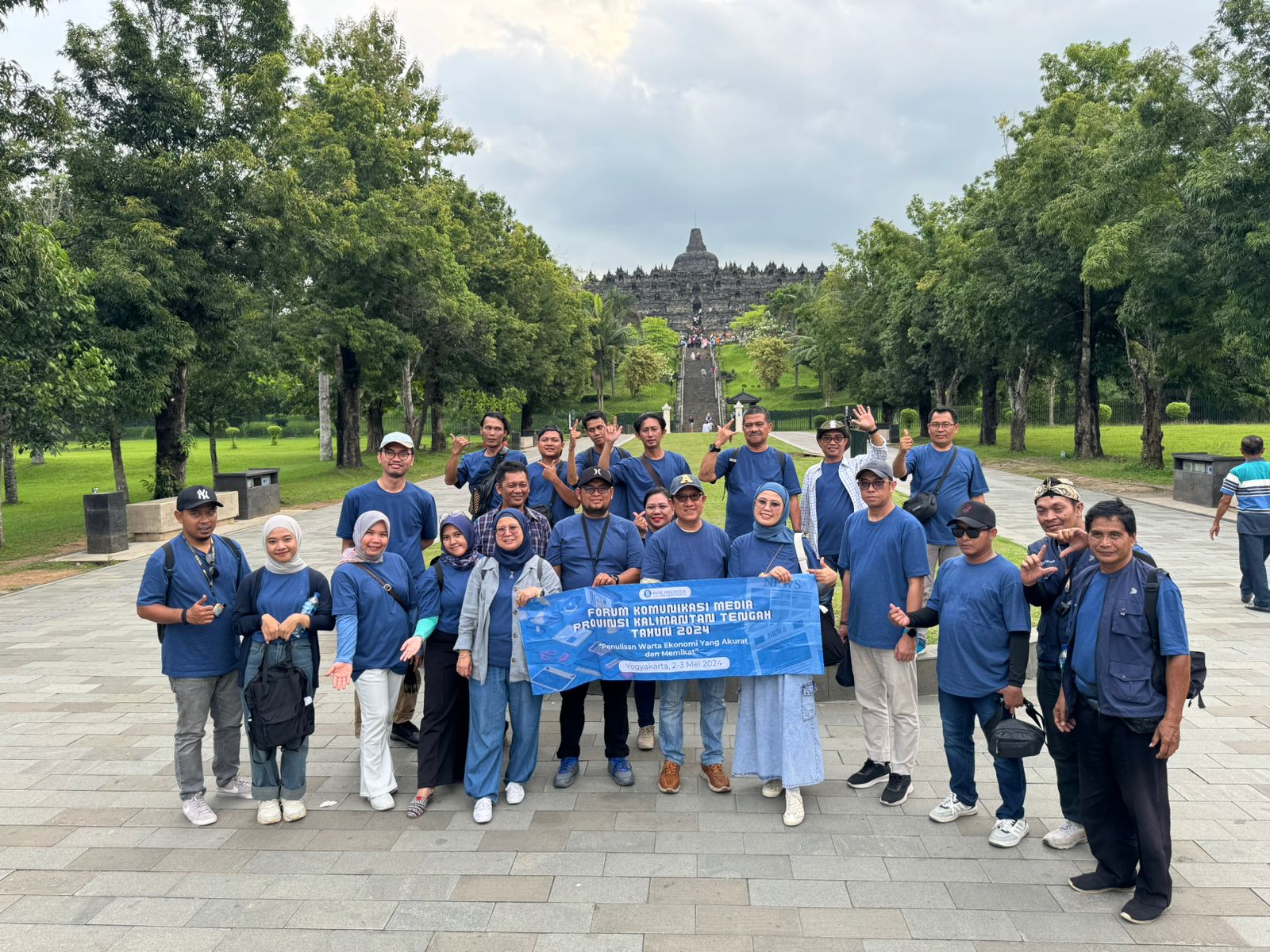 Jurnalis Kalteng Melihat Secara Dekat Aktivitas UMKM di Magelang