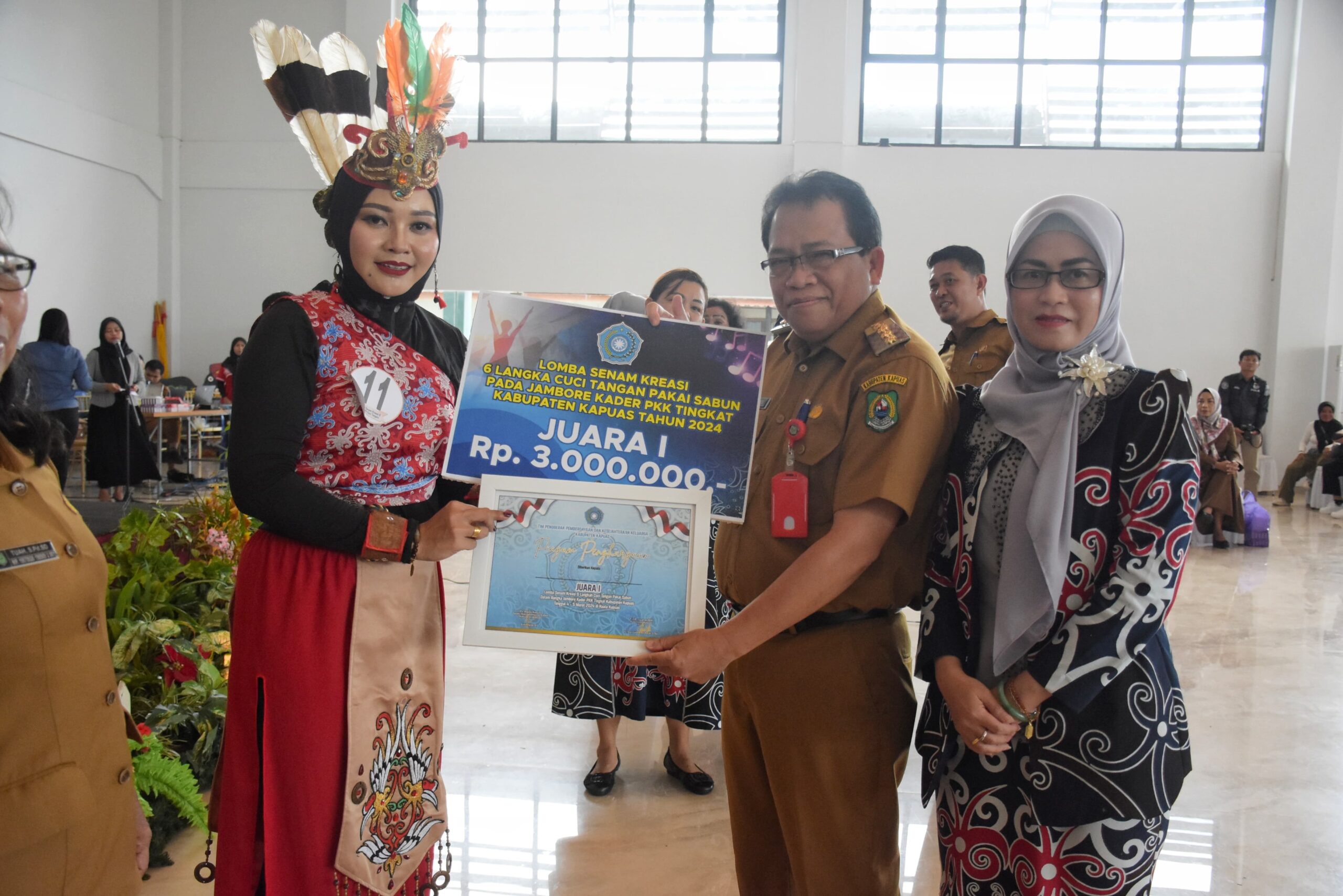 Jambore Kader PKK Tingkat Kabupaten Kapuas 2024 Berlangsung Sukses