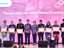 Kabupaten Kapuas Terima Sertifikat Bebas Frambusia