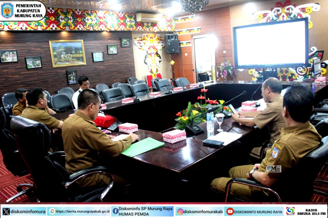 Pj Bupati Mura Hadiri Rakor Pengendalian Inflasi