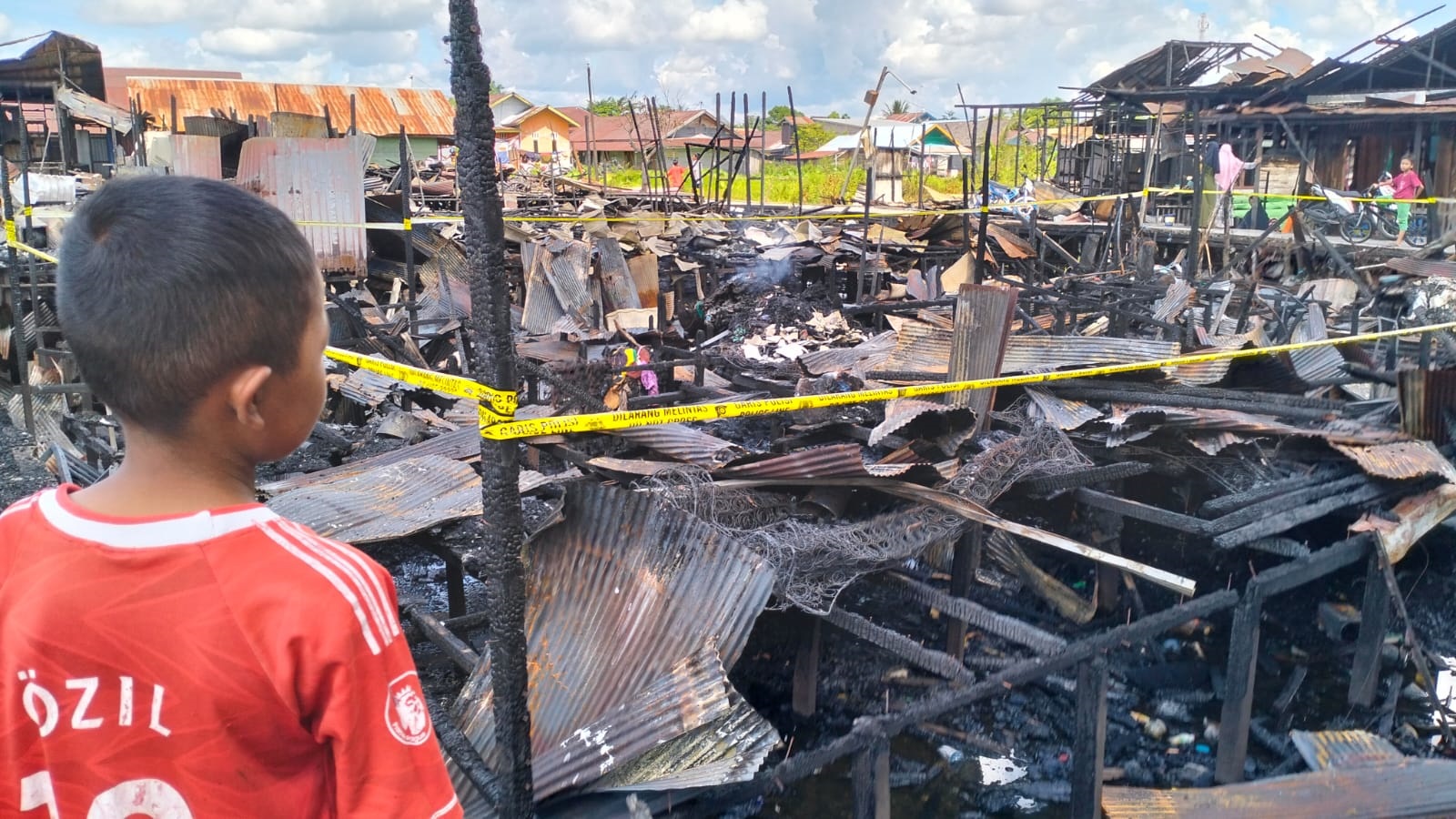Mendawai Kembali Membara, 11 Rumah Hangus Terbakar 