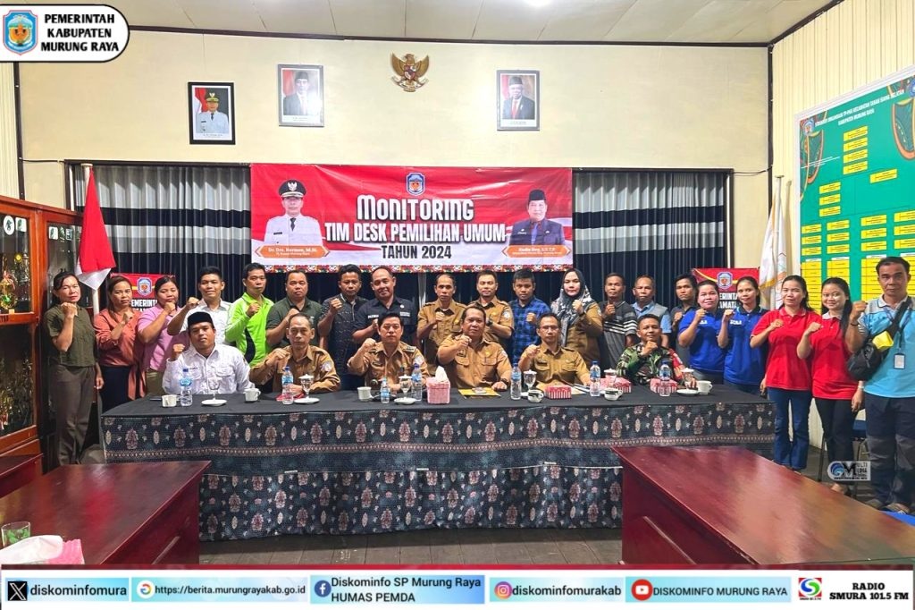 Tim Desk Pemilu Mura Monitoring ke Kecamatan