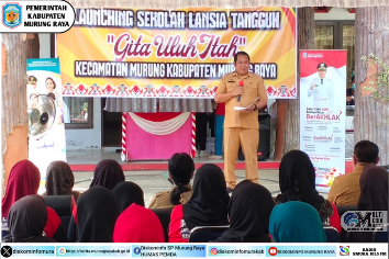 Wujudkan Lansia Tangguh, Pemkab Mura Launching Sekolah Lansia