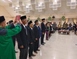 Jelang Pilkada, 24 Anggota Panwascam Se-Kabupaten Pulpis Dilantik