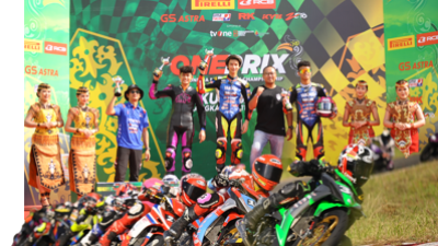 Hafid, Felix dan Sabian Jawara Oneprix 2024
