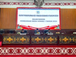 Doni Pimpin Rapat Paripurna Pertama 2024