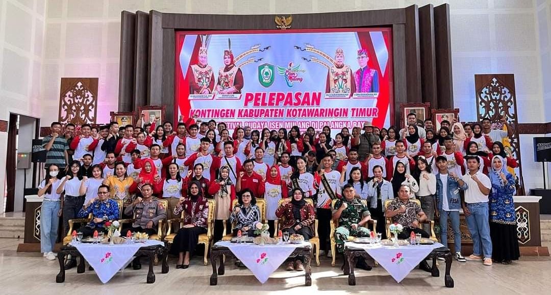 184 Orang Kontingen Kotim Ikuti Festival Budaya Isen Mulang