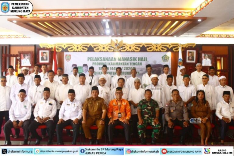 81 CJH Murung Raya Ikuti Manasik Haji