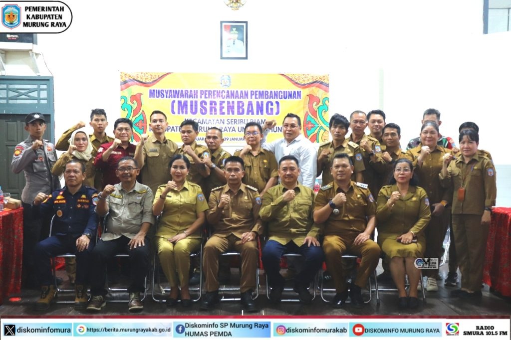 Pj Bupati Hadiri Musrenbang di Kecamatan Seribu Riam