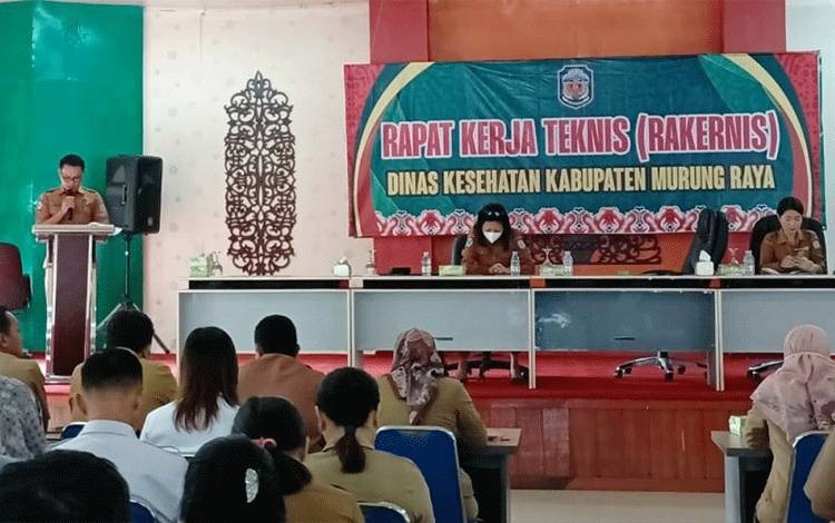 Dinkes Gelar Rakernis Sinkronisasi Program