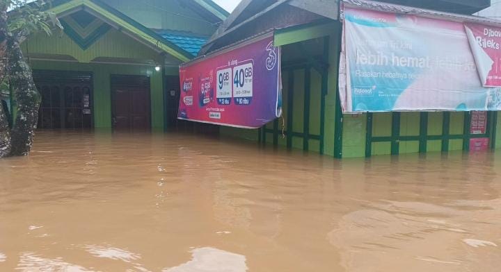 6 Jam Diguyur Hujan, Muara Teweh Lumpuh