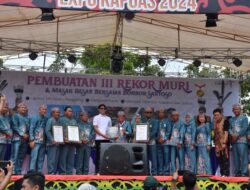 Kapuas Pecahkan 3 Rekor MURI Dalam Sehari