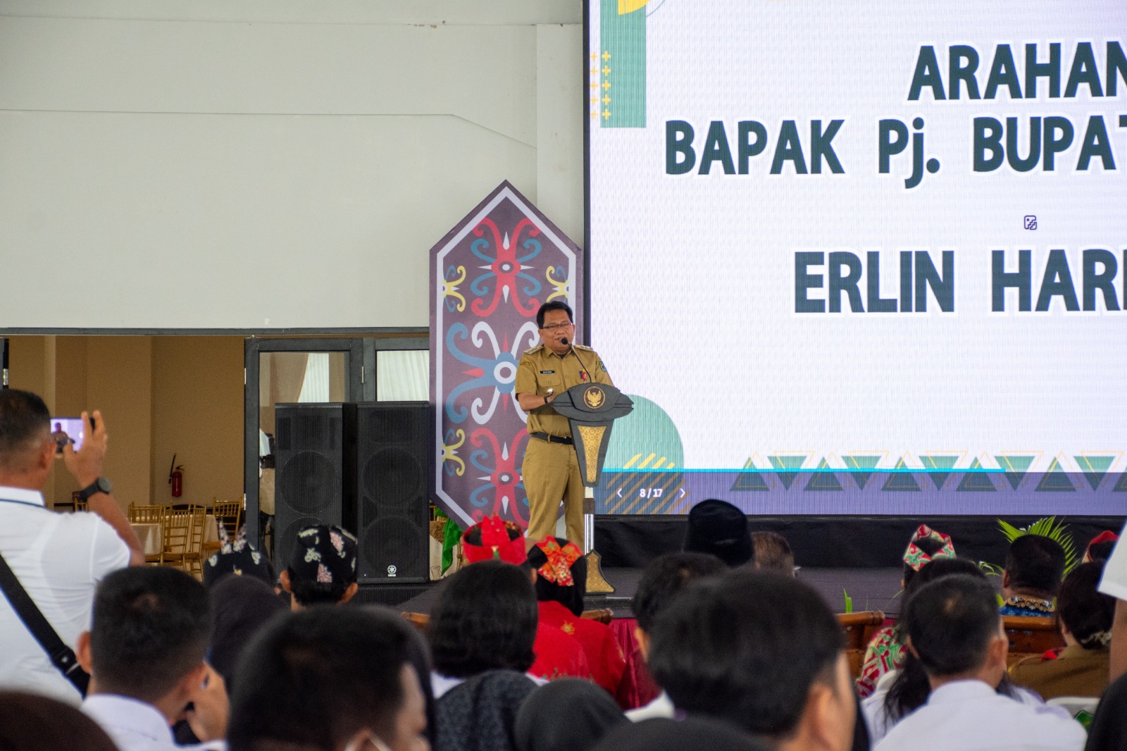 Pj Bupati Hadiri Silaturahmi dan Syukuran Guru P3K Kecamatan Selat