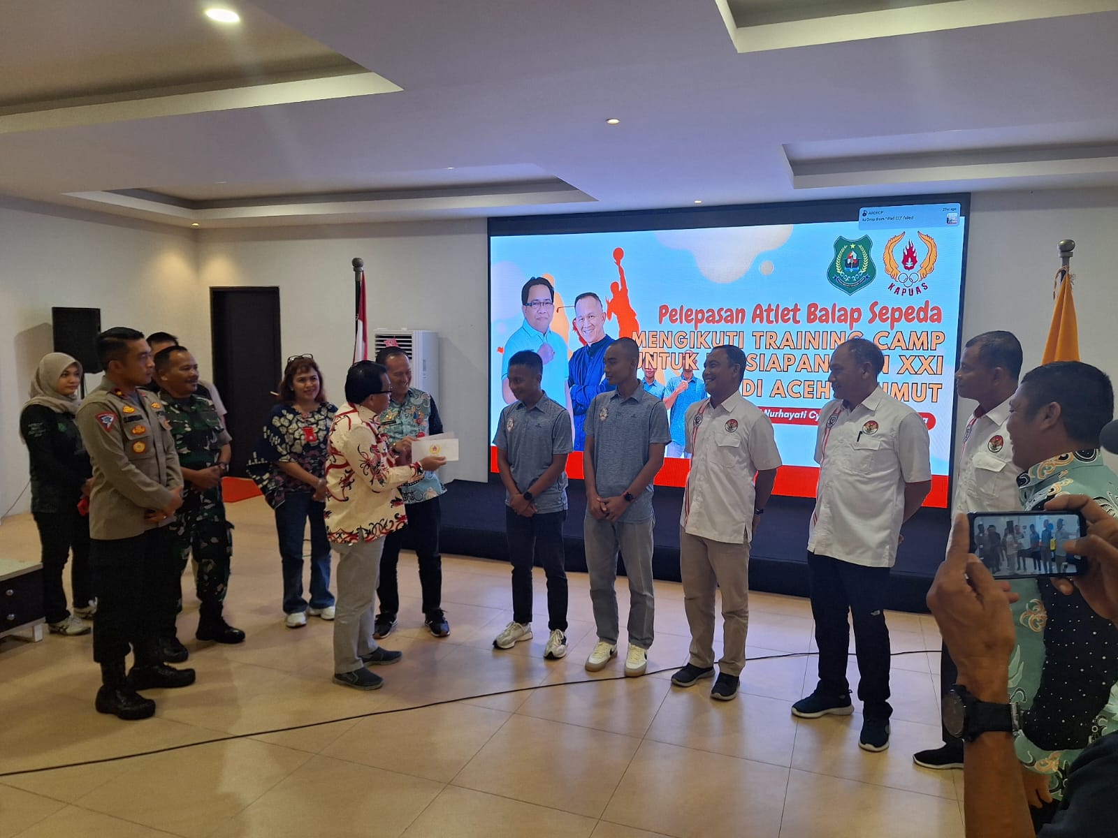 Pj Bupati Harap Atlet Kapuas Jangan Minder