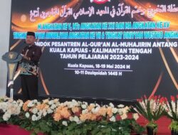 Kadisdik Hadiri Pelepasan Santri Ponpes Alquran AL-Muhajirin Antang Kadisdik Hadiri Pelepasan Santri Ponpes Alquran AL-Muhajirin Antang