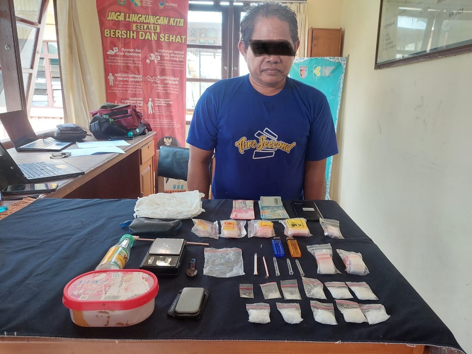 Polres Katingan Amankan 2 Pengedar Sabu