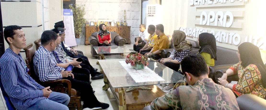 DPRD HSU Konsultasi BLUD di Setwan Barut