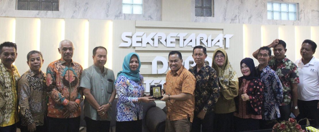 Setwan Barut Terima Kunjungan DPRD Batola