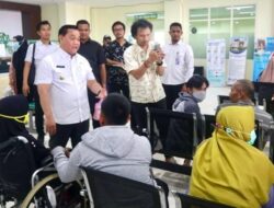 Bupati Lakukan Sidak Pelayanan di RSUD dr Murjani Sampit