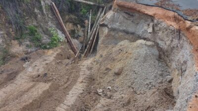 DPU-PRPKP Sudah Tangani Tanah Longsor Jalan Pujon-Bajoh