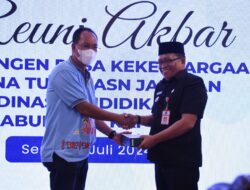 Pj Bupati Hadiri Reuni Akbar Pensiunan ASN Disdik Kapuas