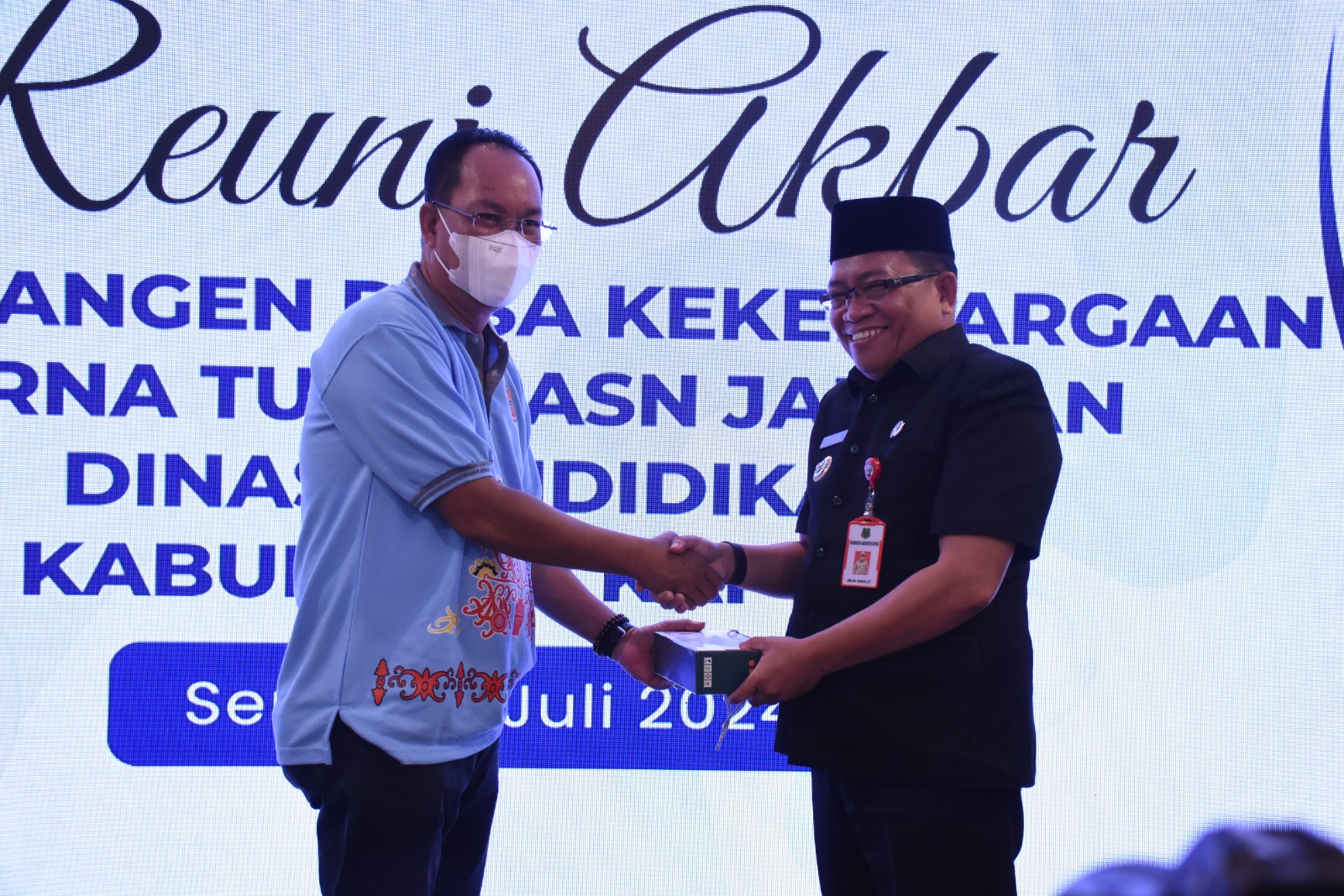 Pj Bupati Hadiri Reuni Akbar Pensiunan ASN Disdik Kapuas