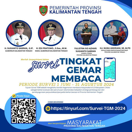 Tingkatkan Budaya Literasi: Sumbangkan Suaramu dalam survei Tingkat Gemar Membaca!