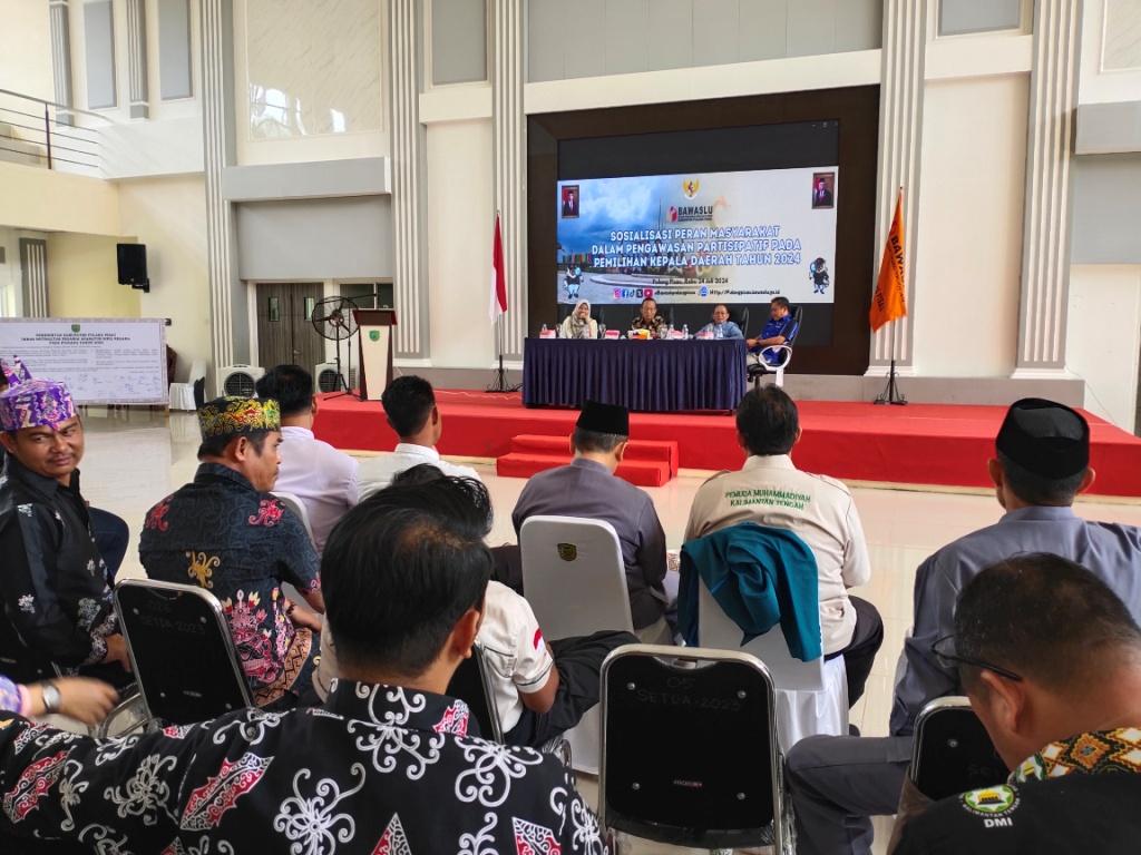 Bawaslu Pulpis Sosialisasi Pengawasan Pilkada