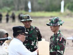Pj Bupati Kapuas Buka TMMD di Desa Manyahi Kecamatan Mantangai