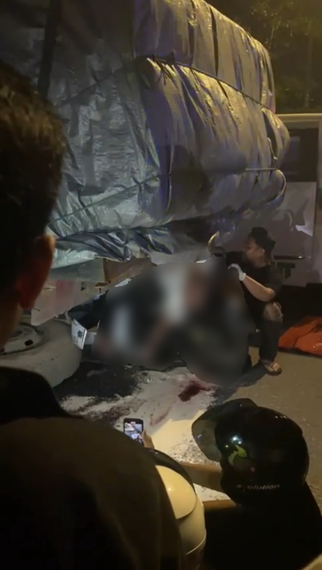 Hantam Buritan Truk, Pemuda 20 Tahun Tewas Terjepit Pinggir Jl.Tjilik Riwut Km 2