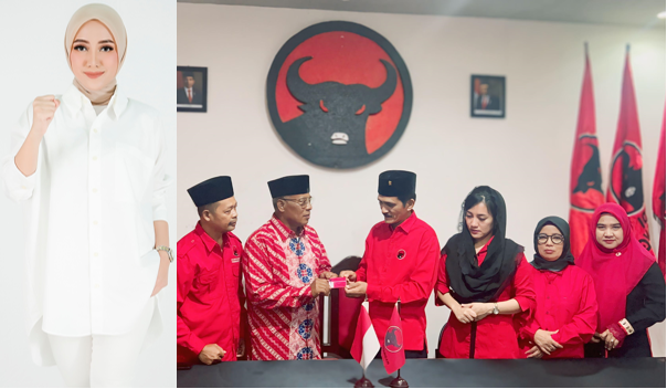 Wanti Septia Utami Jabat Plt Ketua DPC PDIP Kobar 