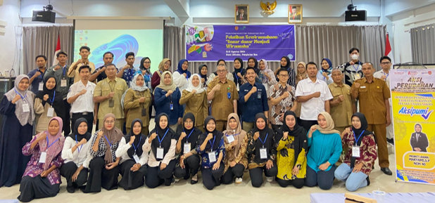 DisperindagkopUKM Kobar Gelar Pelatihan Kewirausahaan 