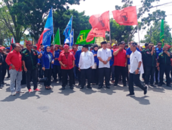Diawali Doa Dan Tampung Tawar, Wiyatno-Dodo Daftar ke KPU 