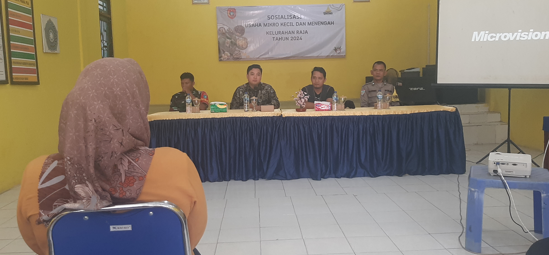 Gandeng LPP Enter, Kelurahan Raja Gelar Sosialisasi UMKM Go Digital 