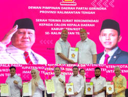 Agustiar, Alfian, Iswanti, Zaini Jadi Kader Gerindra