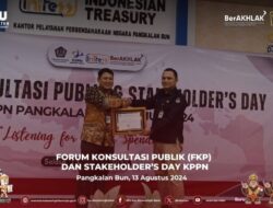 KPU Kobar Raih Penghargaan Cash Management System Terbaik 2024