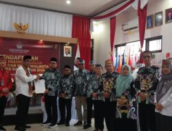 Bacawali Rojikinoor-Vina Sudah Mendaftar di KPU Palangka Raya