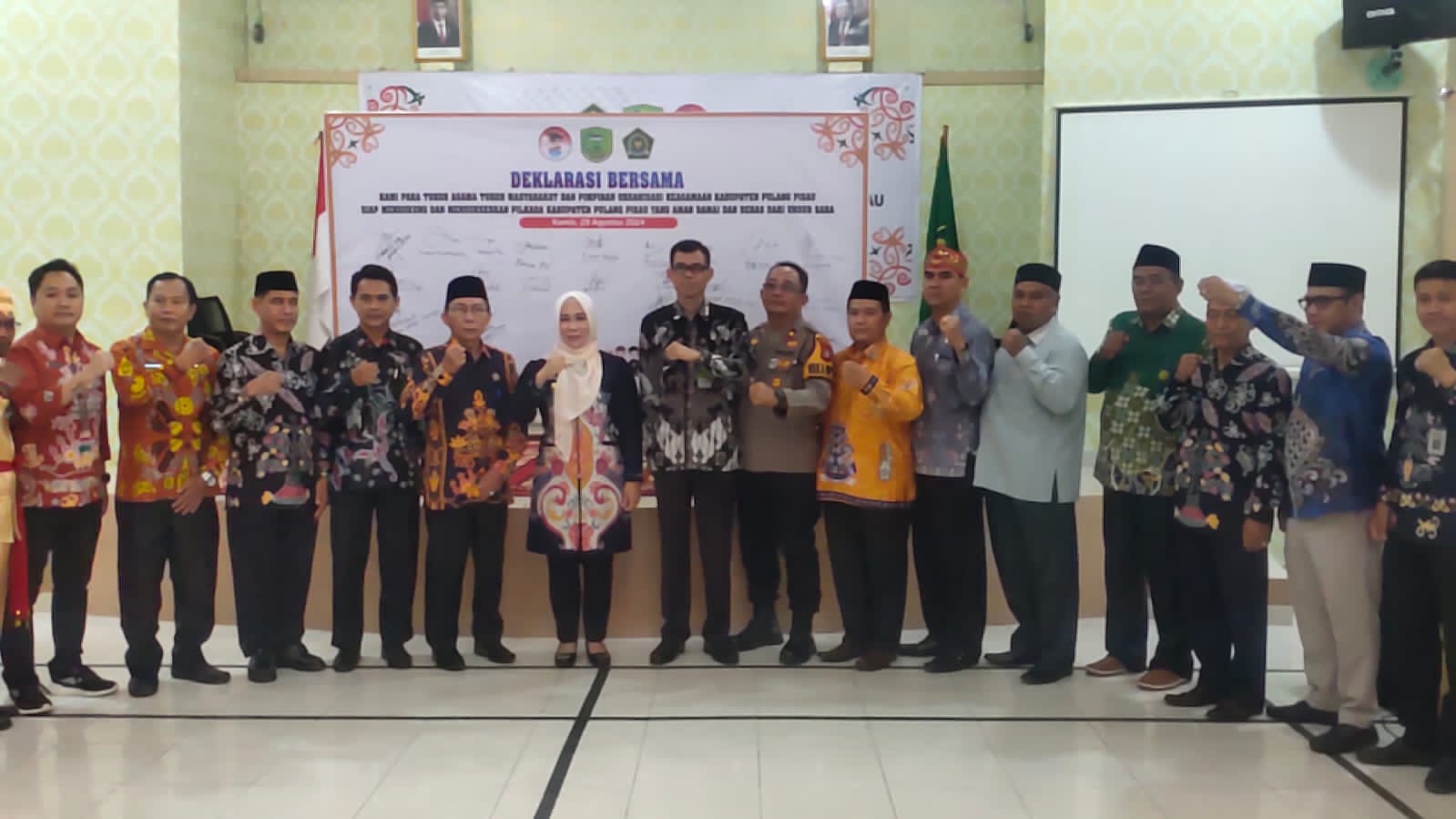 Pj Bupati Pulpis Hadiri Dialog Tokoh Lintas Agama