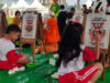 Serunya Lomba Mewarnai Topeng Bukung  