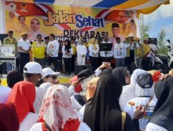 30 Ribu Peserta Jalan Sehat Meriahkan Deklarasi Hj Nurhidayah-Suyanto 