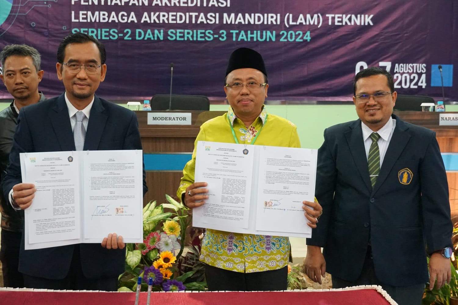 ITSNU Kalimantan Tandatangani Kerjasama dengan Universitas Brawijaya Malang