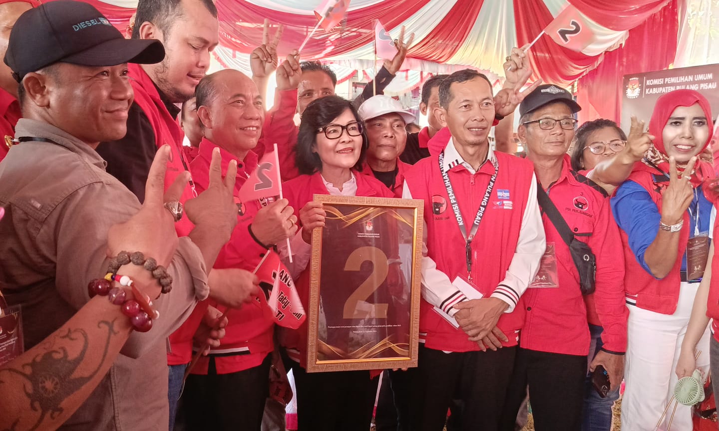 Visi dan Misi Taty-Joni Untuk Pulang Pisau 2024-2029