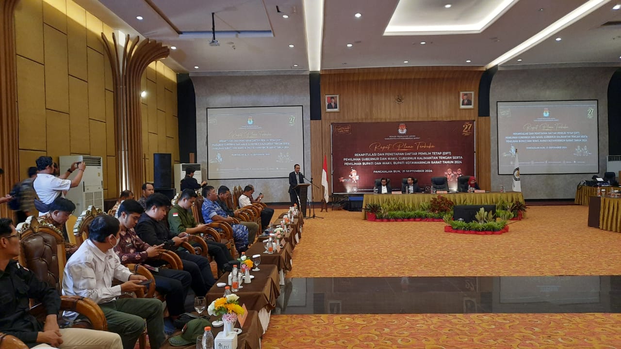DPT Pilkada Kobar 201.834 Pemilih