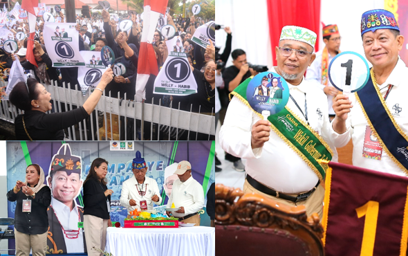 Raih Nomor 1, Willy-Habib Siapkan Agenda Kampanye