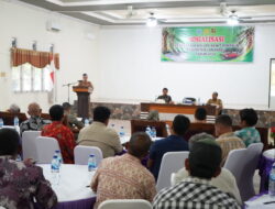 Sekda Lamandau Buka Sosialisasi Peremajaan Kelapa Sawit Pekebun