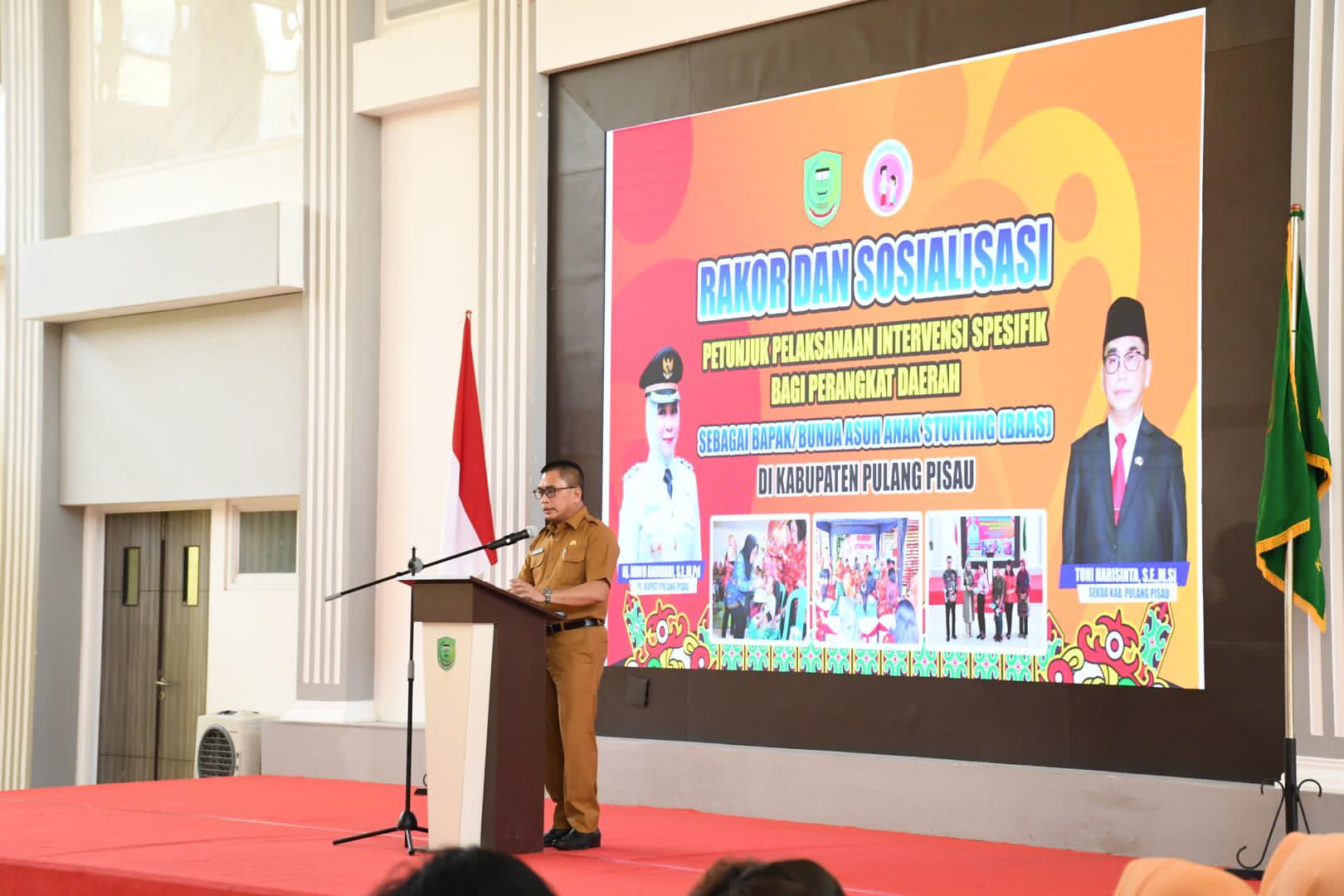 Sekda Pulpis Buka Rakor Sosialisasi BAAS