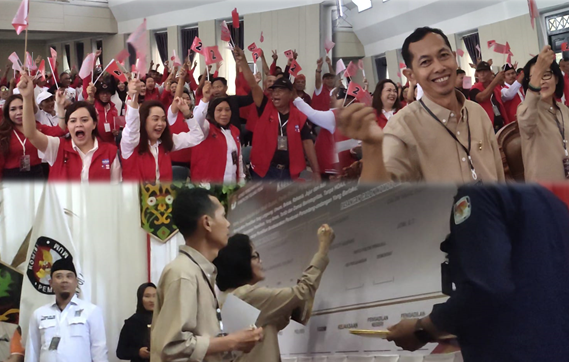 Taty-Joni Hadir Kampanye Damai Bersama Ratusan Pendukung