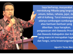Teras: Gunakan Hak Pilih untuk Kalteng Lebih Baik