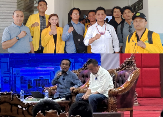 2 Paslon Cagub Absen di Ruang Gagasan BEM UPR
