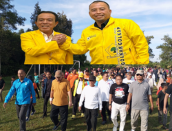 Abdul Razak-Sri Suwanto Galakkan Hidup Sehat Bersama Masyarakat Palingkau